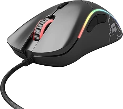 Glorious Gaming Mouse - Glorious Model D Honeycomb Mouse - Superlight RGB PC Mouse - 68 g - Matte Black Wired Mouse - Games Corner