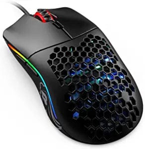 Glorious Gaming Mouse - Model O 67 g Superlight Honeycomb Mouse, Matte Black Mouse - USB Gaming Mouse - Games Corner