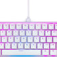 Glorious Mechanical Gaming Keyboard, Red Switches, Wired, RGB Lighting, GMMK 2 Compact TKL (White) - Games Corner