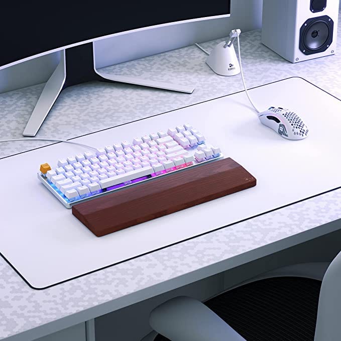 Glorious modular mechanical gaming keyboard tenkeyless white