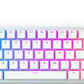 Glorious PC Gaming Race GMMK Compact White Ice Edition - Gateron-Brown, US-Layout - Games Corner