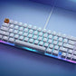 Glorious PC Gaming Race GMMK Compact White Ice Edition - Gateron-Brown, US-Layout - Games Corner