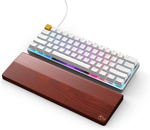 Glorious PC Gaming Race GMMK Compact White Ice Edition - Gateron-Brown, US-Layout - Games Corner