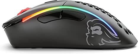 Gloriuos Black Gaming Mouse - Model D Minus Wirless Gaming Mouse - (Matte Black Mouse) - Games Corner