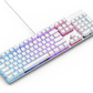 GMMK Full Size White Ice Edition - Gateron Brown, US Layout - Games Corner