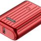 Porodo Power Bank PD Ultra-Compact Wireless Portable Power Bank 10000mAh 18W Power Delivery & Quick Charge 3.0 (Red, 10000mAh) Visit the Porodo Store - Games Corner