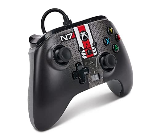 PowerA Enhanced Wired Controller for Xbox Series X|S - Mass Effect N7 - Games Corner