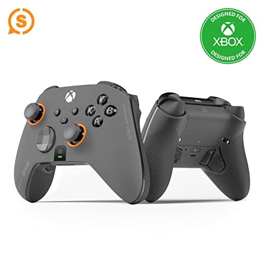 SCUF Instinct Pro Steel Gray Custom Wireless Performance Controller for Xbox Series X|S, Xbox One, PC, and Mobile - Steel Gray - Xbox Series X - Games Corner