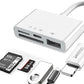 Yesido GS12 OTG Adapter Dual Lightning to TF SD USB - Games Corner