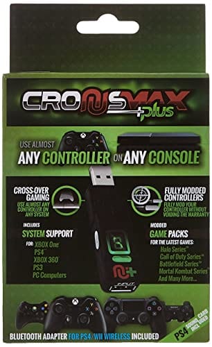 CronusMax Plus Cross Cover Gaming Adapter for PS4 PS3 Xbox One Xbox 360 Windows PC - Games Corner