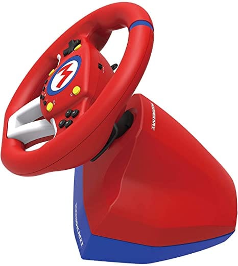 Hori Nintendo Switch Mario Kart Racing Wheel Pro Mini By - Officially Licensed By Nintendo - Nintendo Switch - Games Corner