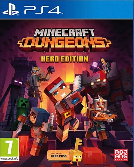 Minecraft Dungeons Hero Edition PS4 - Games Corner