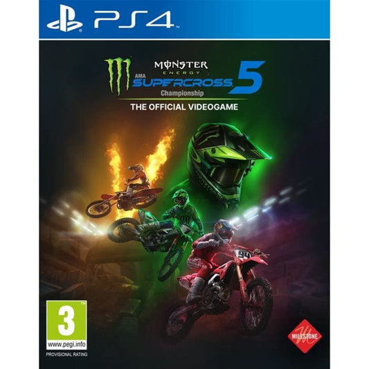 Monster Energy Supercross The Official Videogame 5 PS4 - Games Corner