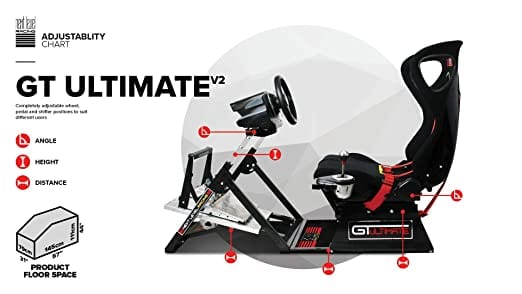 Next Level Racing GTultimate v2 Simulator Cockpit - Games Corner