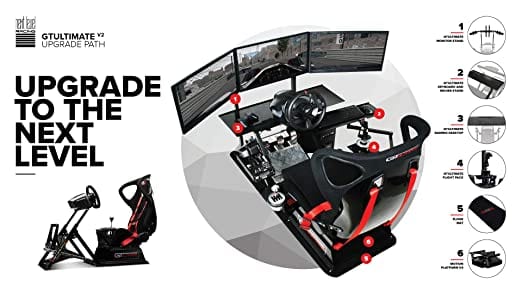 Next Level Racing Simulator Full Setup Guide Next Level Racing GTultimate v2 Simulator Cockpit