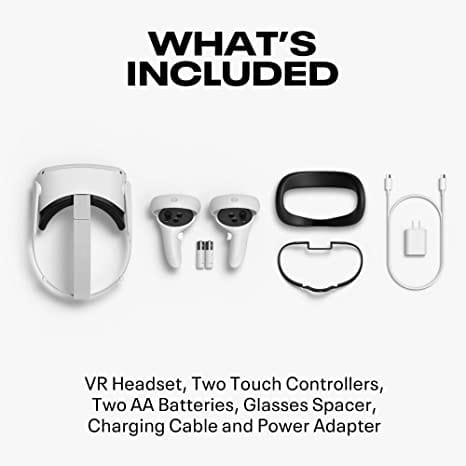 Oculus Quest 2 — Advanced All-In-One Virtual Reality Headset — 128 GB - Games Corner