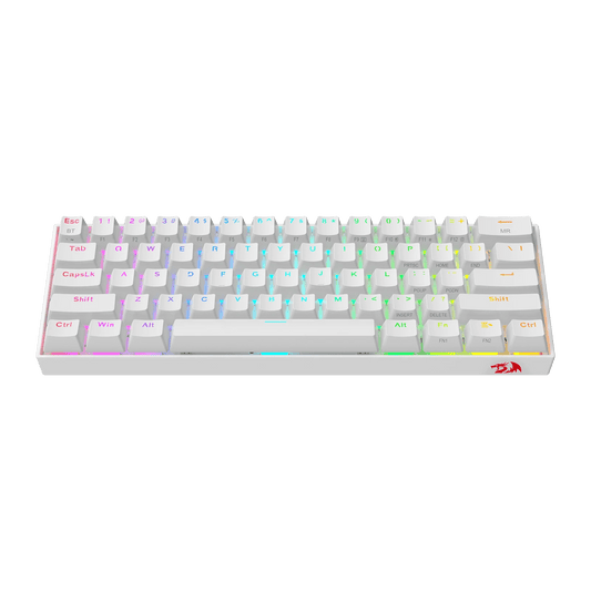 REDRAGON DRACONIC K530 WHITE (OUTEMU Brown Switches) - Games Corner