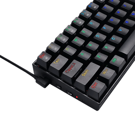 Redragon K530 Draconic 60% Compact RGB Wireless Mechanical Keyboard, 61 Keys Bluetooth Gaming Keyboard - Games Corner