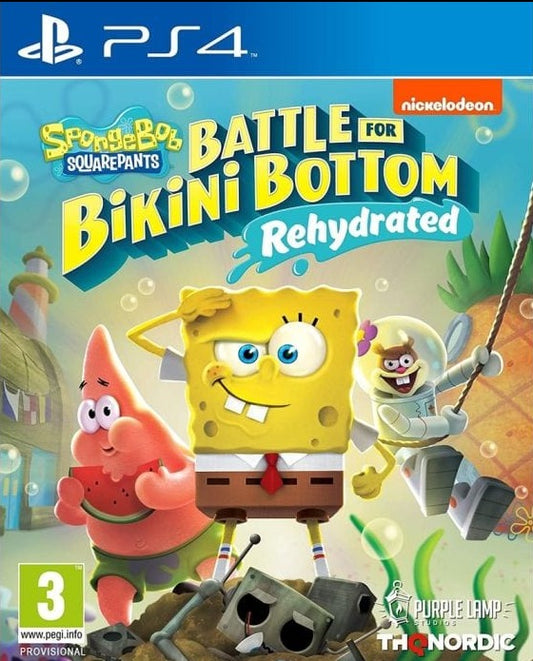 Spongebob SquarePants: Battle for Bikini Bottom Rehydrated PS4 - Games Corner