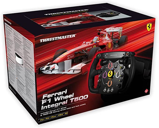 Thrustmaster Ferrari F1 Wheel Integral T500 RS Base and Pedals (PS3,PS4,PC) - Games Corner