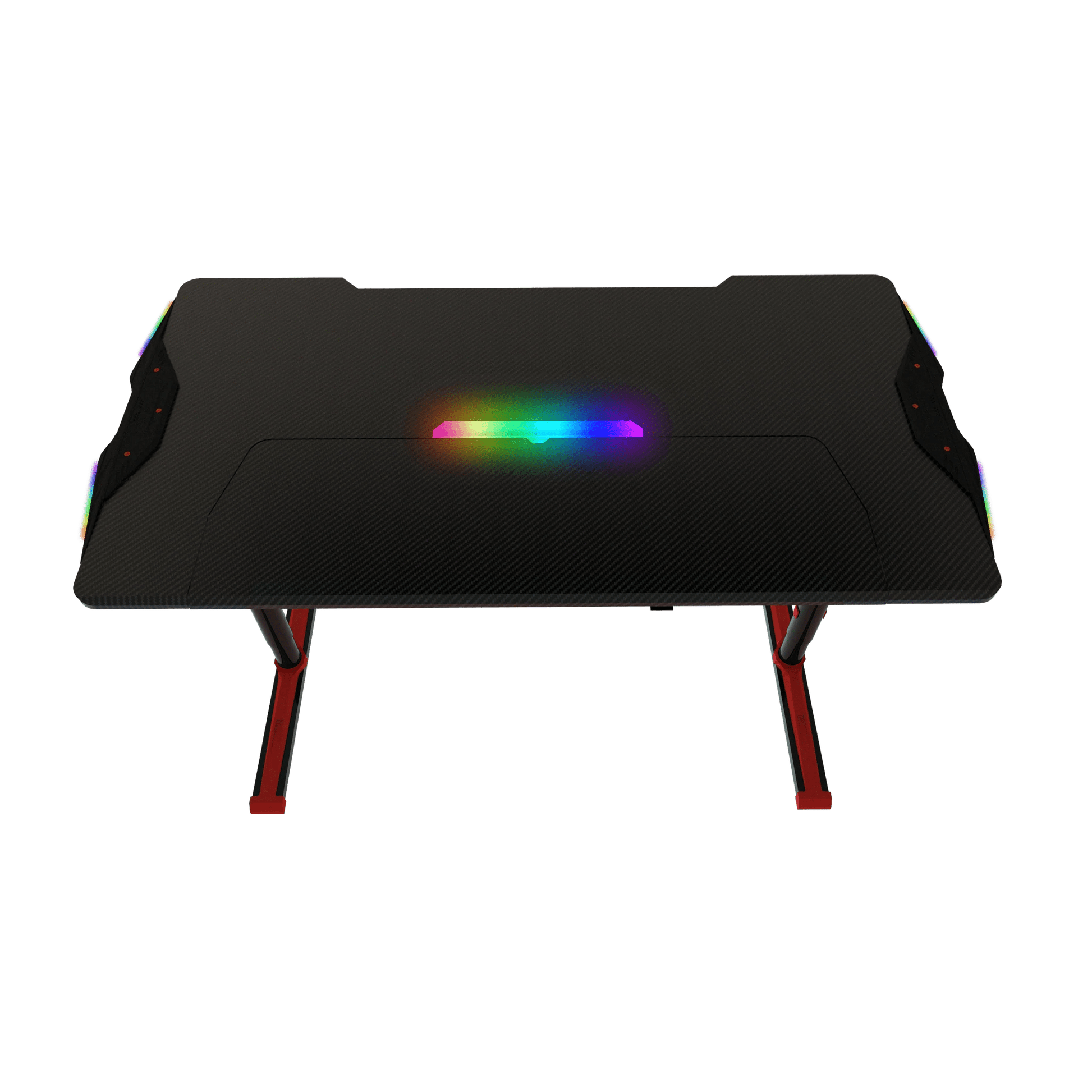 Twisted Minds GDTS-4 RGB Gaming Table Black/red - Games Corner