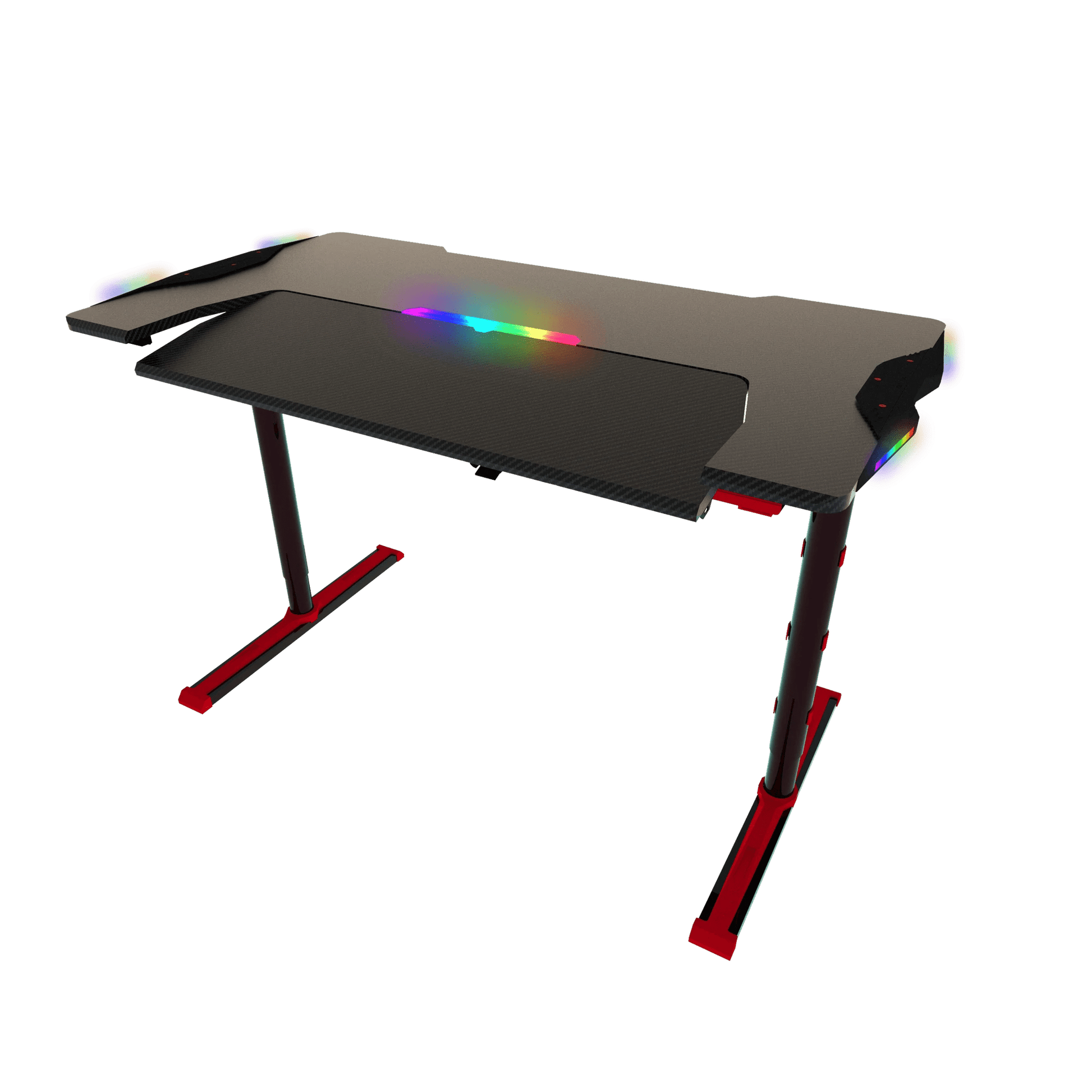 Twisted Minds GDTS-4 RGB Gaming Table Black/red - Games Corner