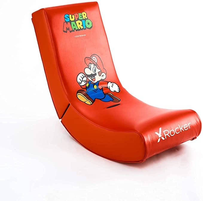 X-Rocker Nintendo Video Rocker Super Mario All-Star Peach Gaming Chair - Games Corner