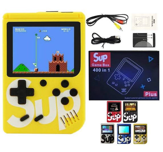 SUP Game Box Plus 400 in 1 Retro Games UPGRADED VERSION mini Portable Console Handheld Gift By PRIME TECH ™ - Games Corner