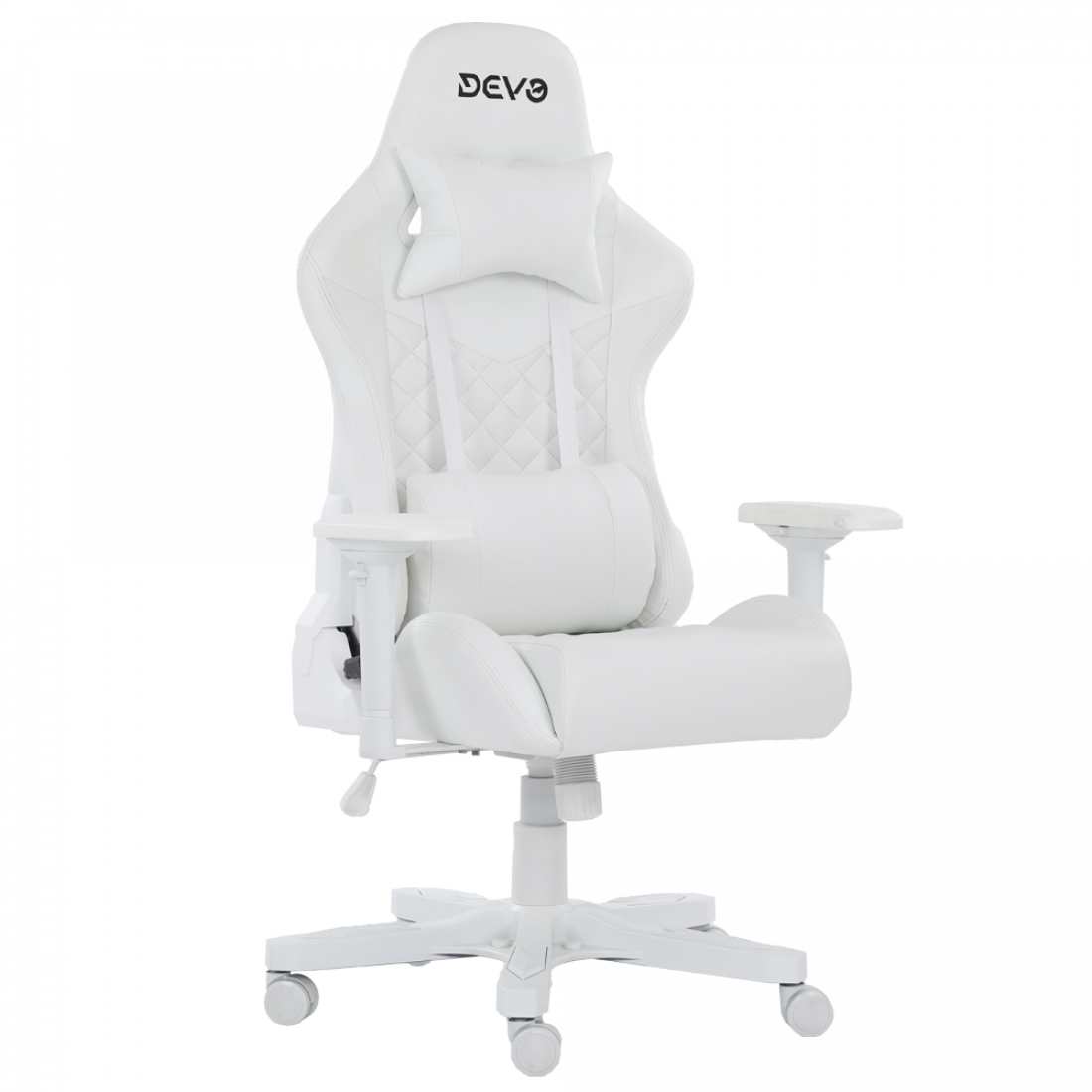 Devo Gaming Chair - Alpha v2 White - Games Corner