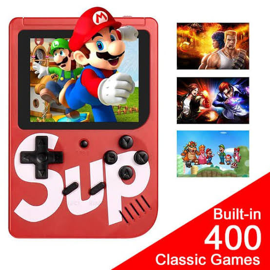 SUP Game Box Plus 400 in 1 Retro Games UPGRADED VERSION mini Portable Console Handheld Gift By PRIME TECH ™ - Games Corner