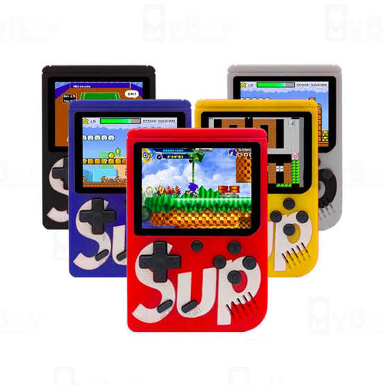 SUP Game Box Plus 400 in 1 Retro Games UPGRADED VERSION mini Portable Console Handheld Gift By PRIME TECH ™ - Games Corner