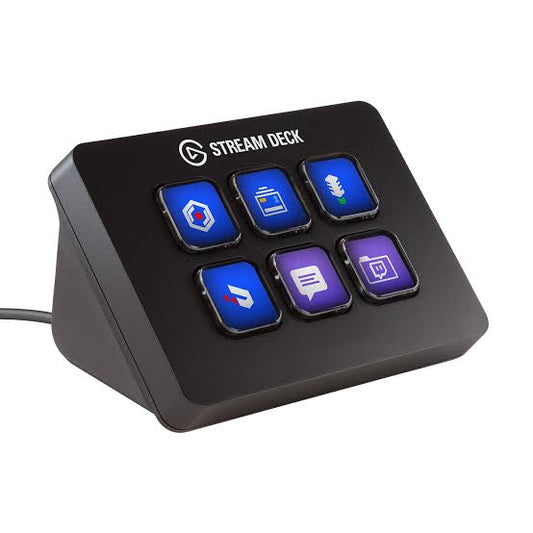 Elgato Stream Deck Mini - Live Content Creation Controller with 6 customizable LCD keys, for Windows 10 and macOS 10.11 or later & Wave Pop Filter: Anti-Plosive Noise Shield Eliminates Pops a
